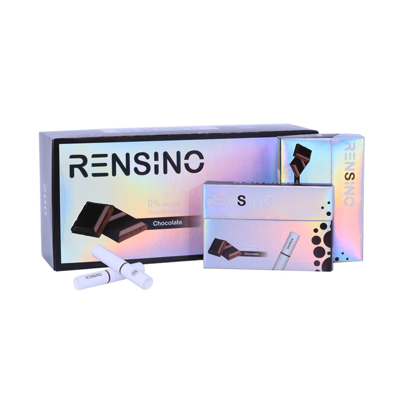 Rensino Heat Not Burn 0% Nicotine Herbal Sticks Chocolate