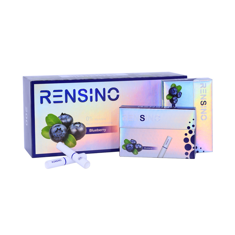 Rensino Heat Not Burn 0% Nicotine Herbal Sticks Blueberry